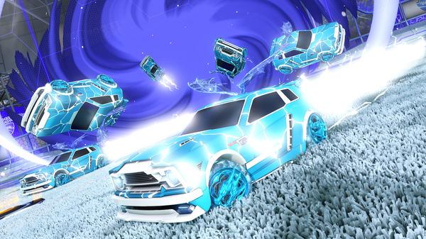 A Rocket League car design from Pusio-_-