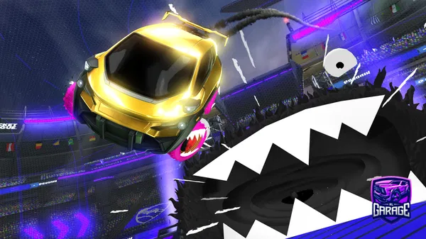 A Rocket League car design from LittleB8hoven