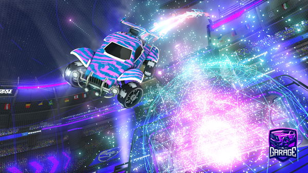 A Rocket League car design from Shooteo2313