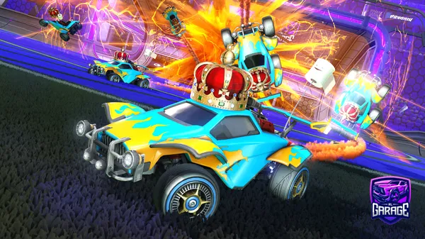 A Rocket League car design from Alfie4546