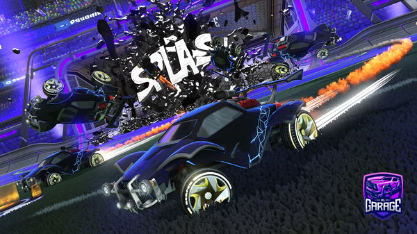 A Rocket League car design from XxrayoxX