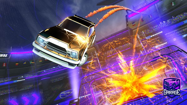 A Rocket League car design from KIILzHALO