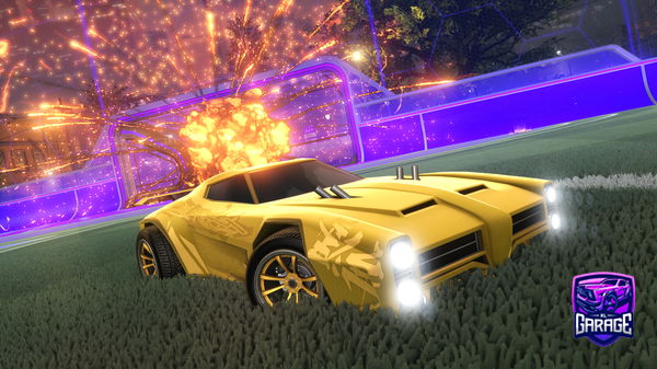 A Rocket League car design from Cristos69