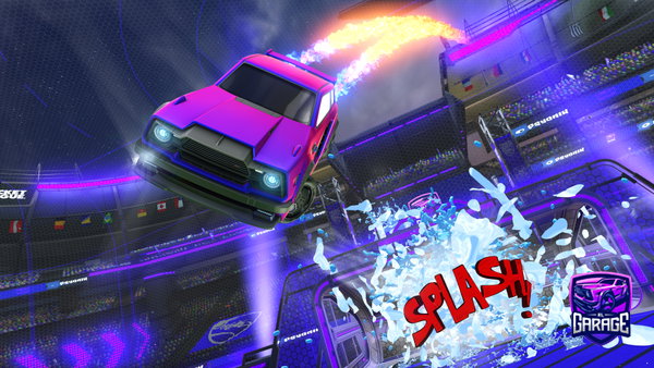 A Rocket League car design from Kurux