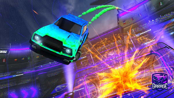A Rocket League car design from CanMan_17