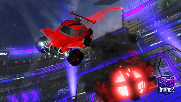 A Rocket League car design from bahaaxq