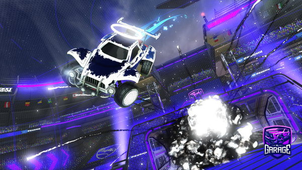 A Rocket League car design from q_Trixx_p