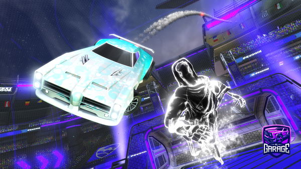 A Rocket League car design from Nziu