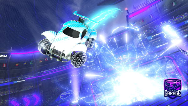 A Rocket League car design from Sharkzi