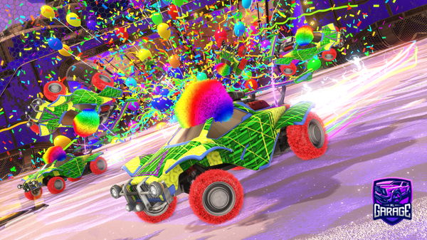 A Rocket League car design from Kugelmagnet69