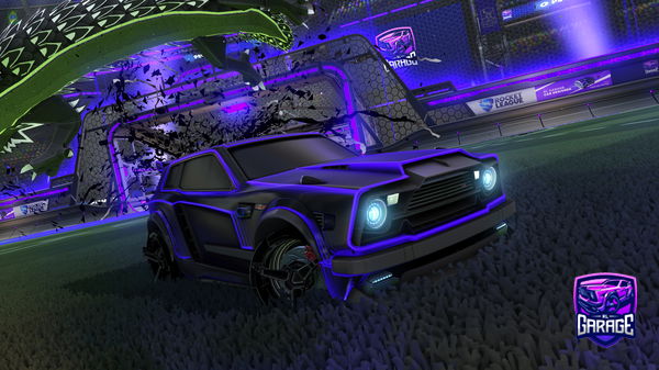 A Rocket League car design from ZQC_OG