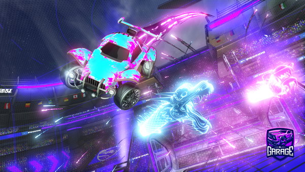 A Rocket League car design from SafaevUmar
