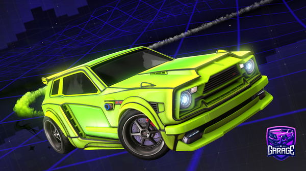 A Rocket League car design from Mattattack0820