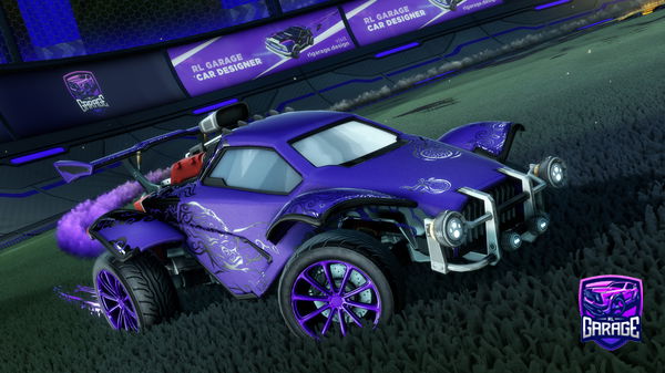 A Rocket League car design from cj338