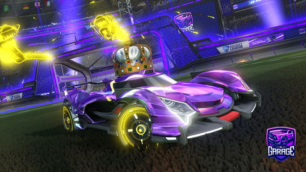 A Rocket League car design from MatiasVasata