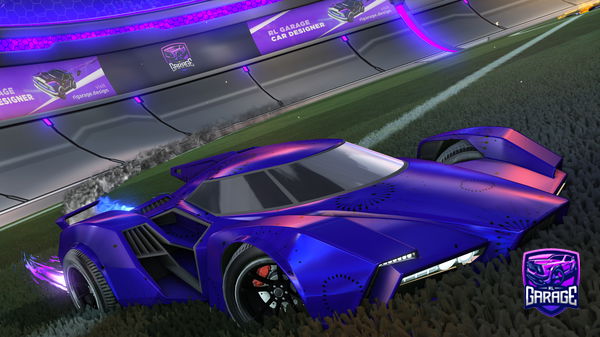 A Rocket League car design from NRG_dhidby