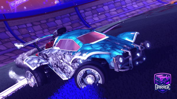 A Rocket League car design from ChomikPLPT