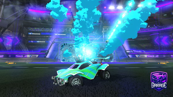 A Rocket League car design from Casparexe