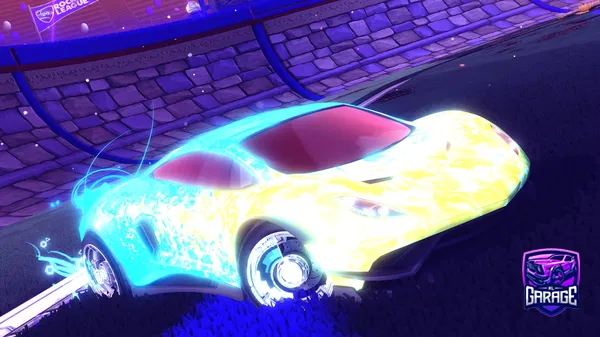 A Rocket League car design from CommanderHawk936