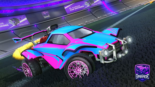 A Rocket League car design from matias3435