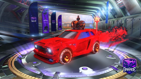 A Rocket League car design from ItzToast985