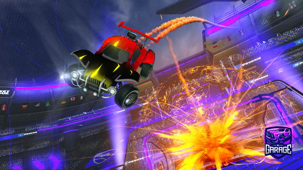 A Rocket League car design from Bigtentaclebango