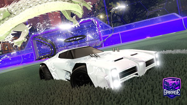 A Rocket League car design from oemblack