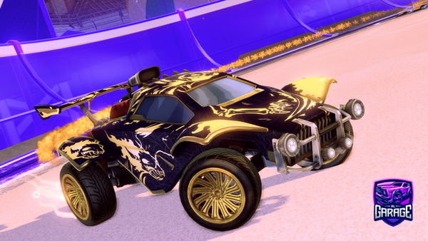 A Rocket League car design from asix_