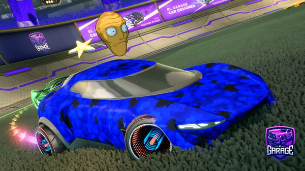 A Rocket League car design from Ven3x