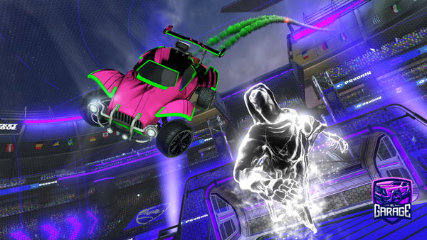 A Rocket League car design from ashdjofjansjdkfo