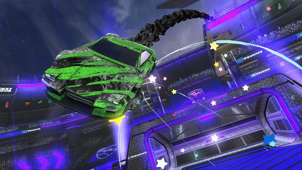 A Rocket League car design from Vibbs