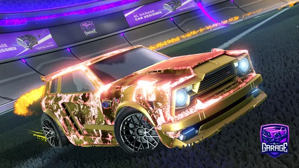 A Rocket League car design from BL4CK_N01R_RS