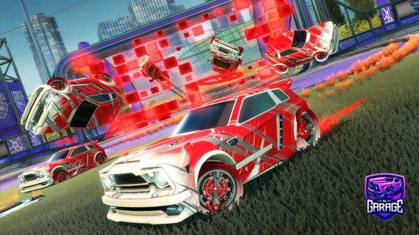 A Rocket League car design from Ghost_On_PS4