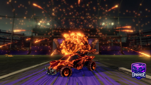 A Rocket League car design from TARGARYENs