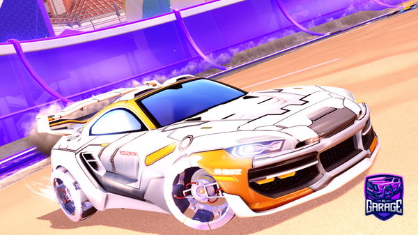 A Rocket League car design from boosted497