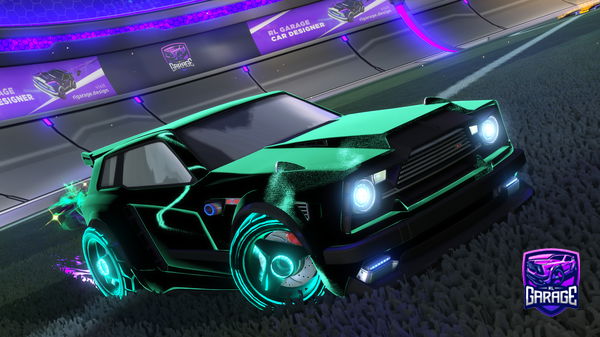 A Rocket League car design from FiftyState