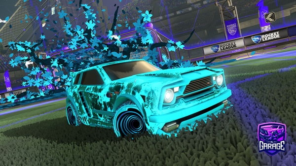 A Rocket League car design from Circ1es