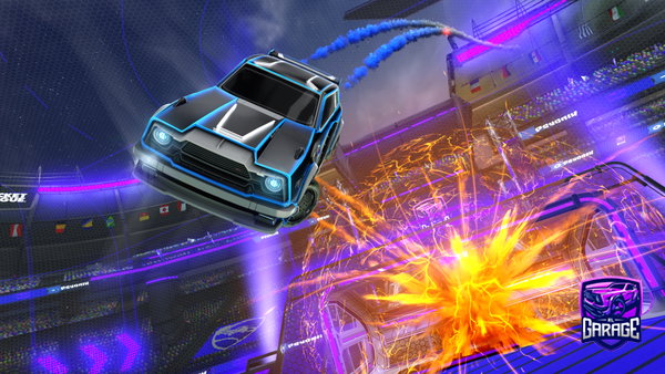 A Rocket League car design from Armory