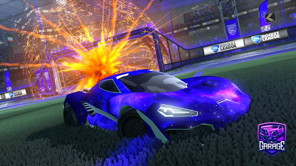 A Rocket League car design from syren83