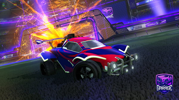 A Rocket League car design from ItsBooh