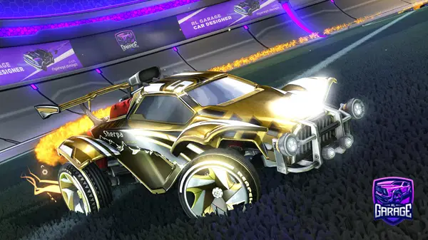 A Rocket League car design from TheNoob_125