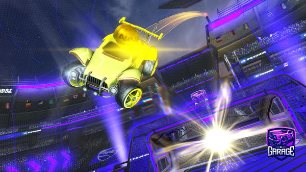 A Rocket League car design from Bcracked1