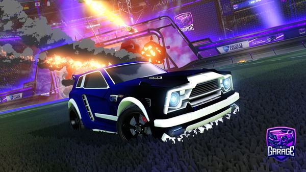 A Rocket League car design from S669-Myro_x