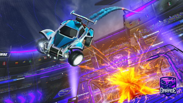 A Rocket League car design from Kanye_