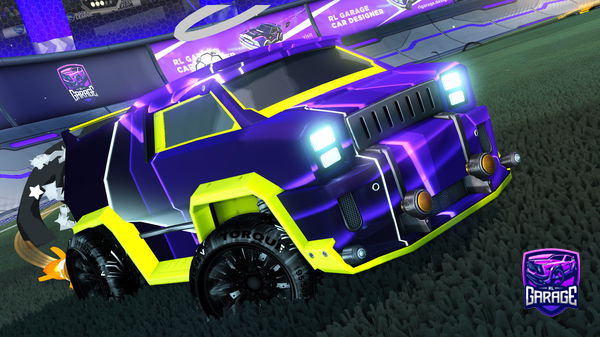 A Rocket League car design from CrashnSmash