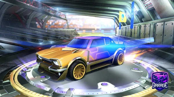 A Rocket League car design from hypernova_