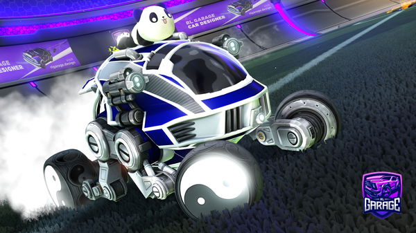 A Rocket League car design from TStriker07