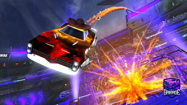 A Rocket League car design from Ryker0726