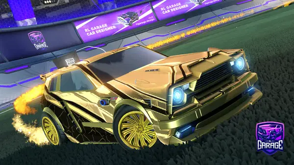 A Rocket League car design from legende08