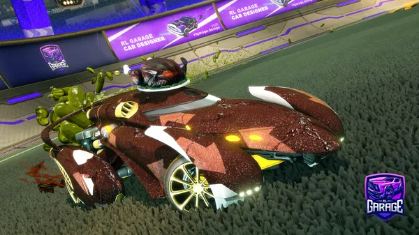 A Rocket League car design from Warrior11